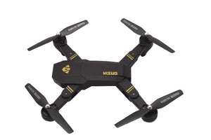 Visuo Foldable Video Drone with WiFi FPV 0.3MP or 2MP Camera - JUMBO EARS