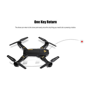 Visuo Foldable Video Drone with WiFi FPV 0.3MP or 2MP Camera - JUMBO EARS