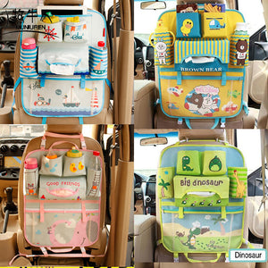 Kids Multi Pocket Back Seat Organizer - JUMBO EARS