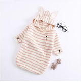 Autumn New Romper Bunny Ears Knitted Baby Sleeping Bag - JUMBO EARS